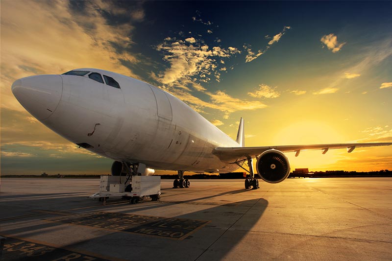 imagem de translado aereo nacional